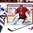 HELSINKI, FINLAND - DECEMBER 26: Canada's Mason Mcdonald #1 tracks the puck off a shot from USA's Will Borgen #20 during preliminary round action at the 2016 IIHF World Junior Championship. (Photo by Matt Zambonin/HHOF-IIHF Images)

